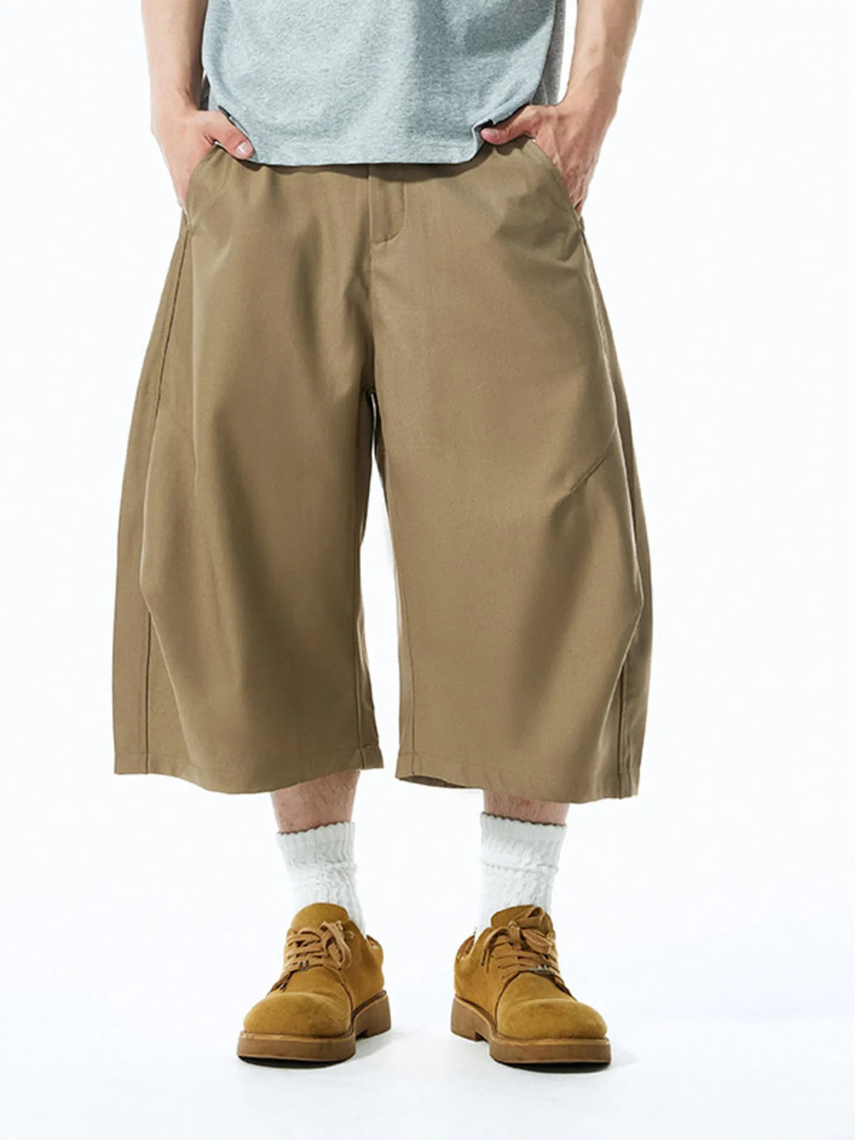 Men's Wide Leg Shorts, view 3