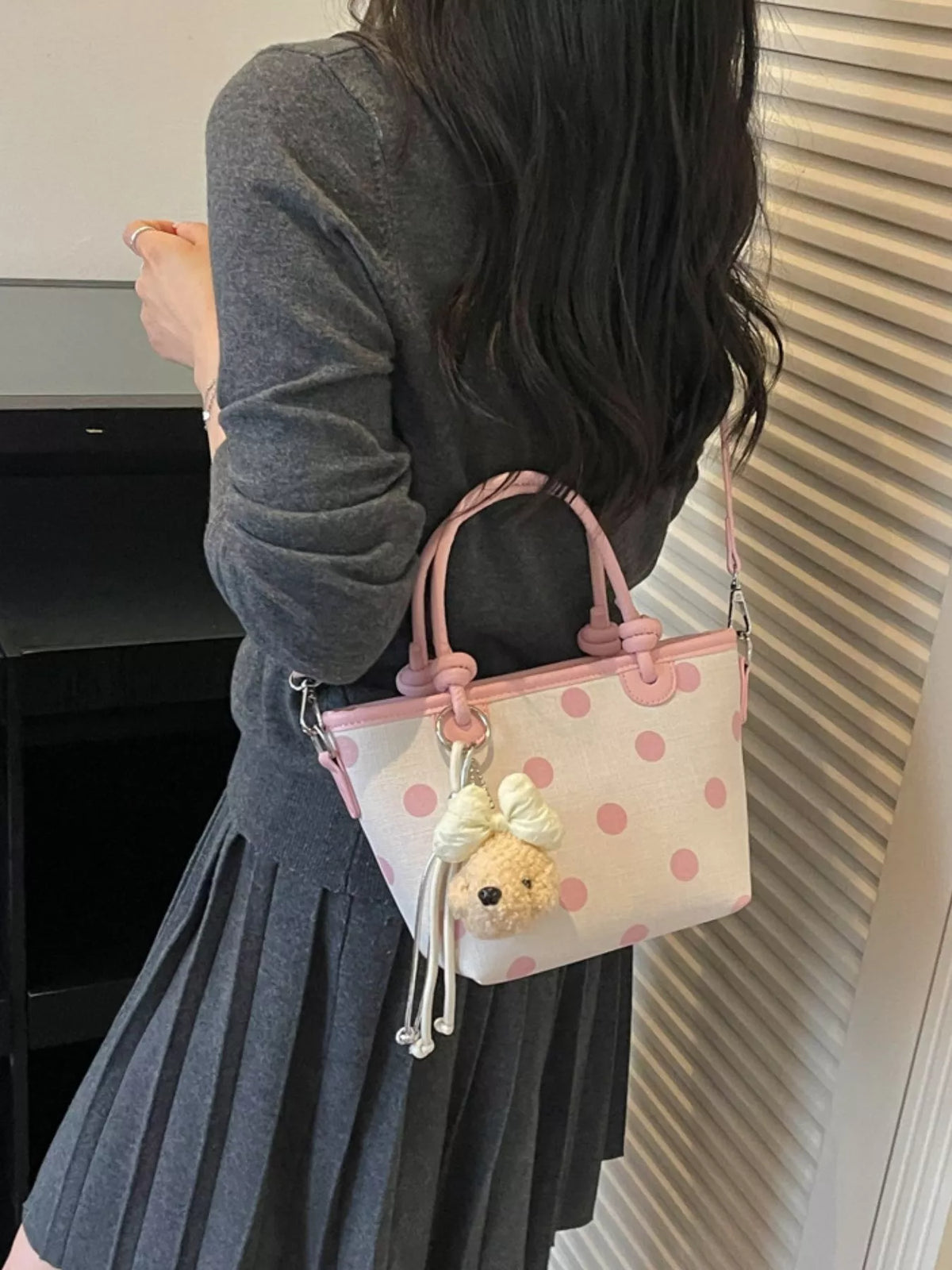 Polka Dot Crossbody Bag