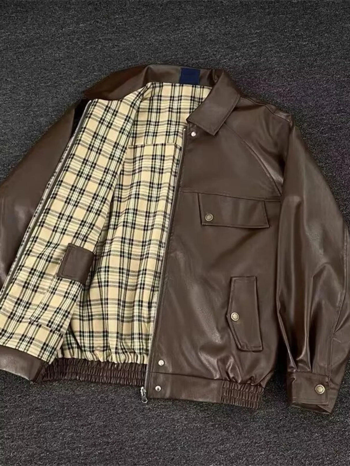 Men's Reversible Zip Up Jacket - Lilixa.store