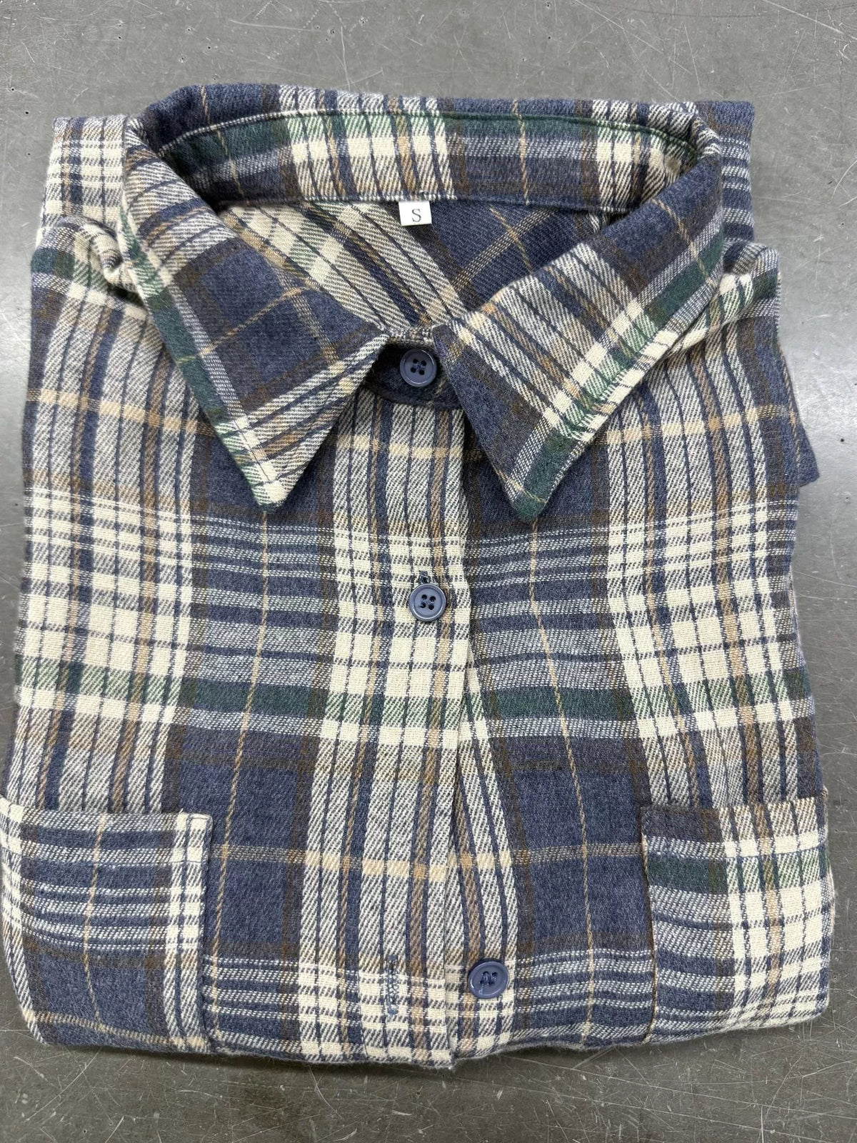 Plaid Button-Down Shirt, view 5