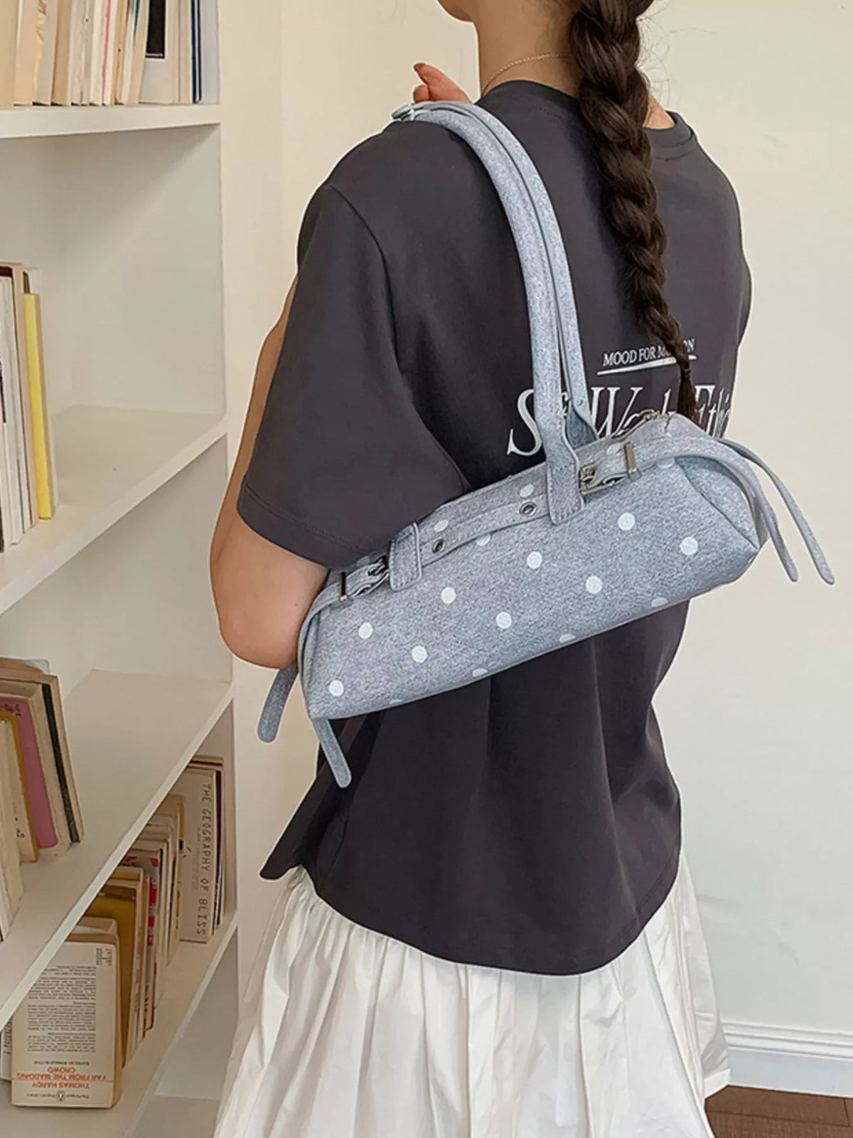 Polka Dot Shoulder Bag - Lilixa.store