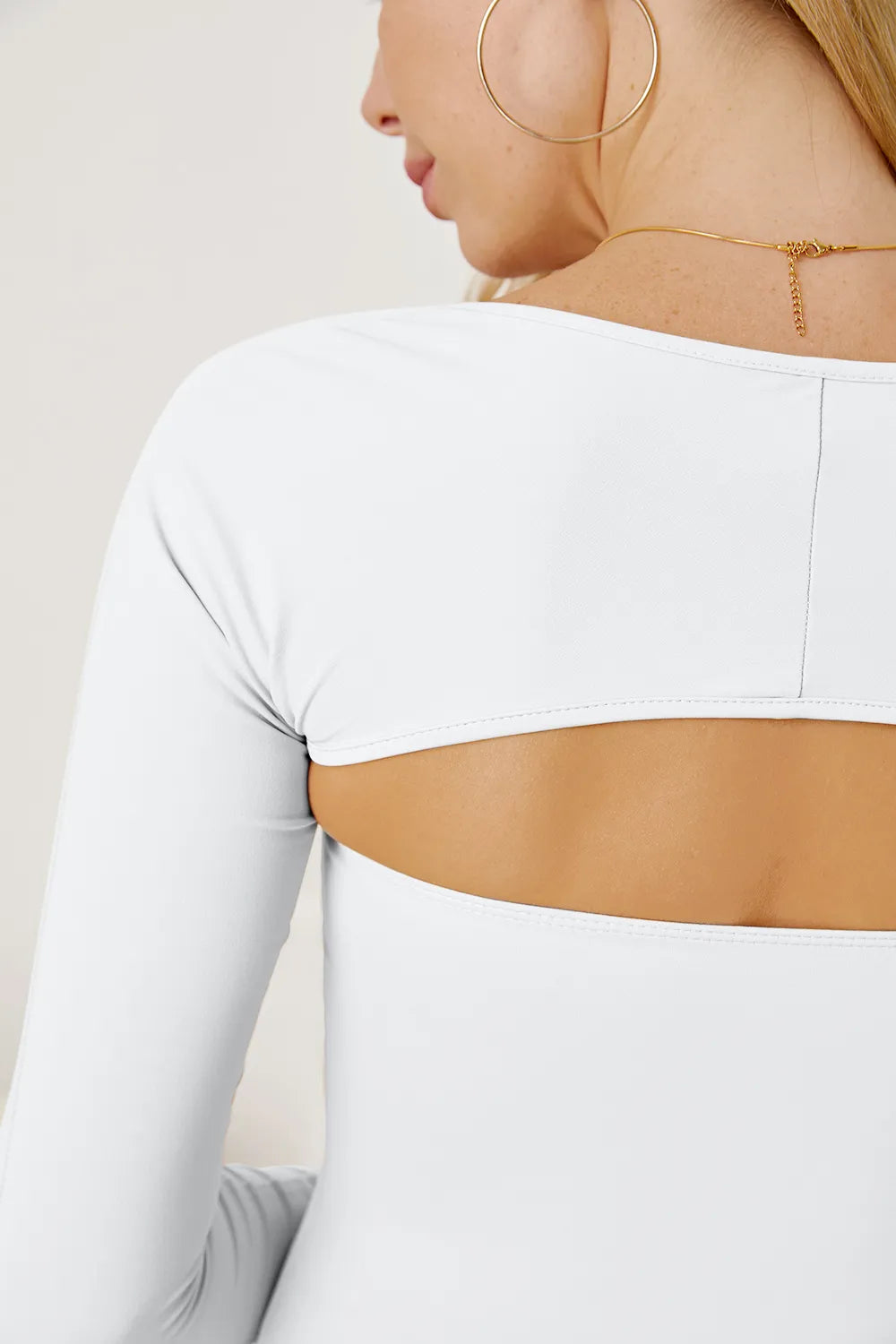 Cutout Raglan Sleeve Bolero and Tube Top, view 6