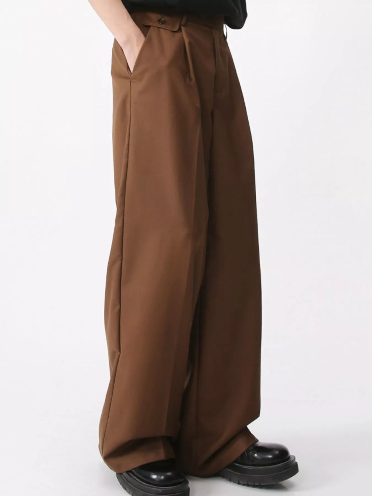 Men's High-Waisted Wide-Leg Pants, view 7