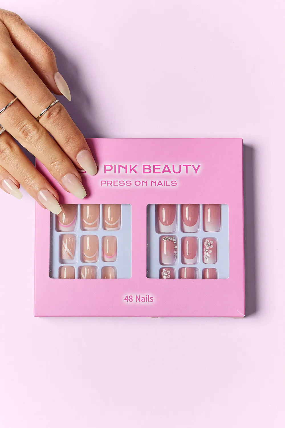 SO PINK BEAUTY Press On Nails 2 Packs - Lilixa.store