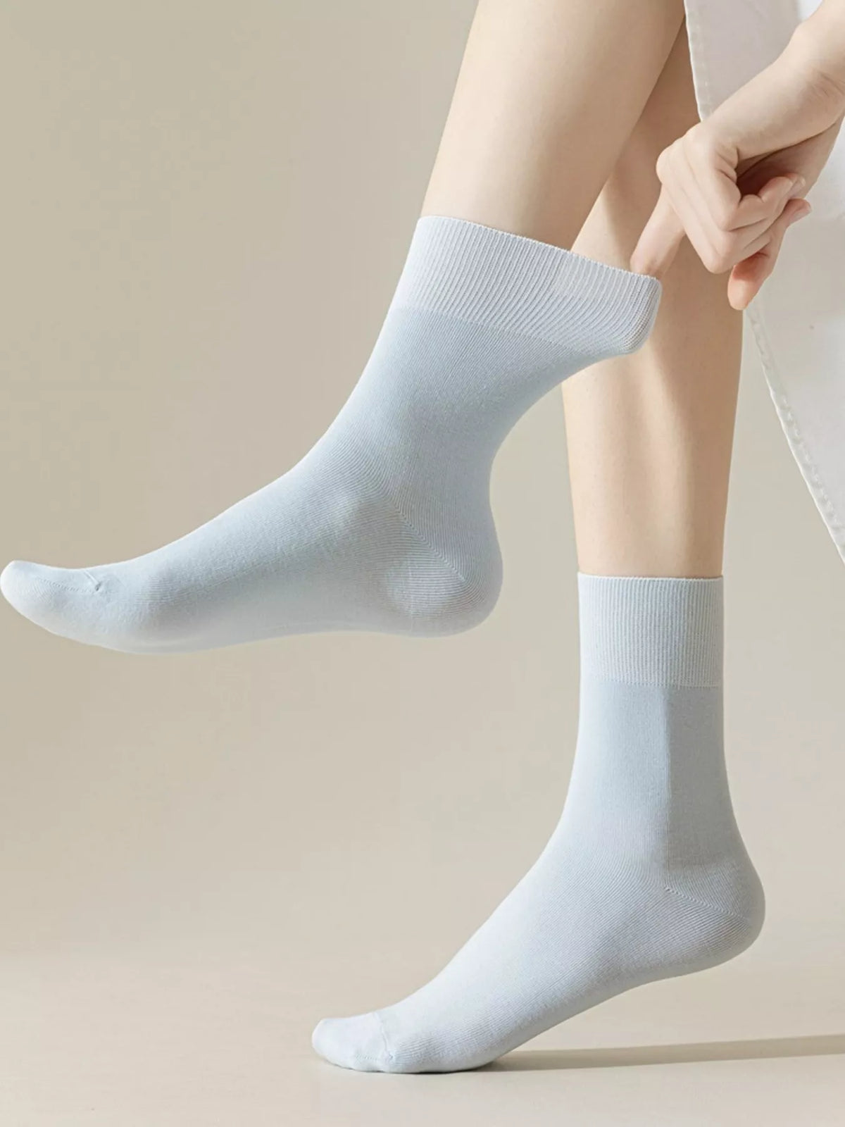 Lightweight Solid Color Socks - Lilixa.store