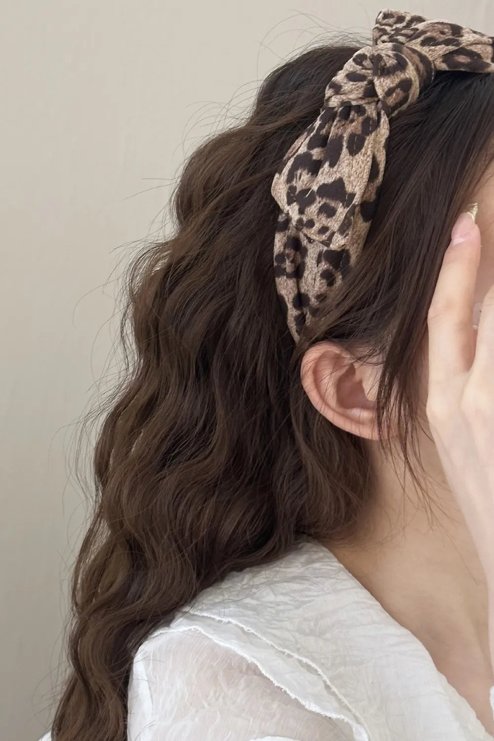 Leopard Polyester Wide Headband - Lilixa.store