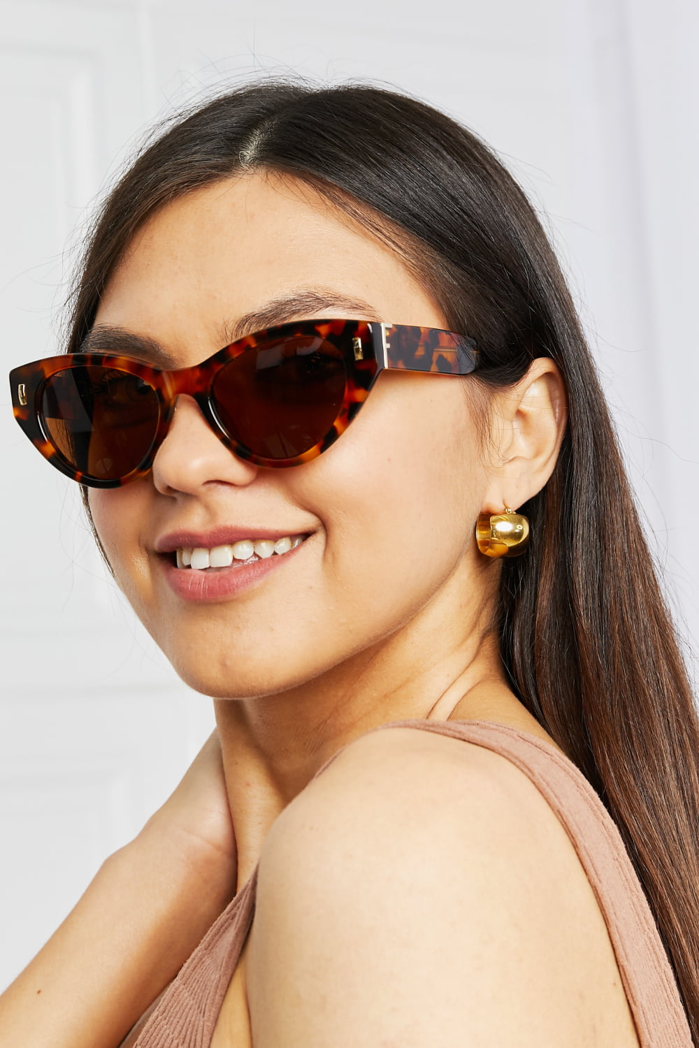 Tortoiseshell Acetate Frame Sunglasses - Lilixa.store
