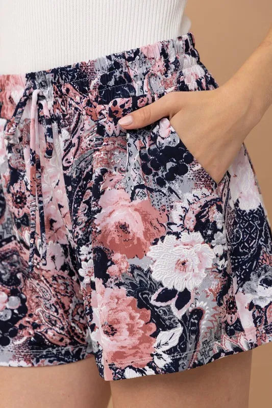 And The Why Wrinkle-free Stretchy Cooling Fabric Shorts - Lilixa.store