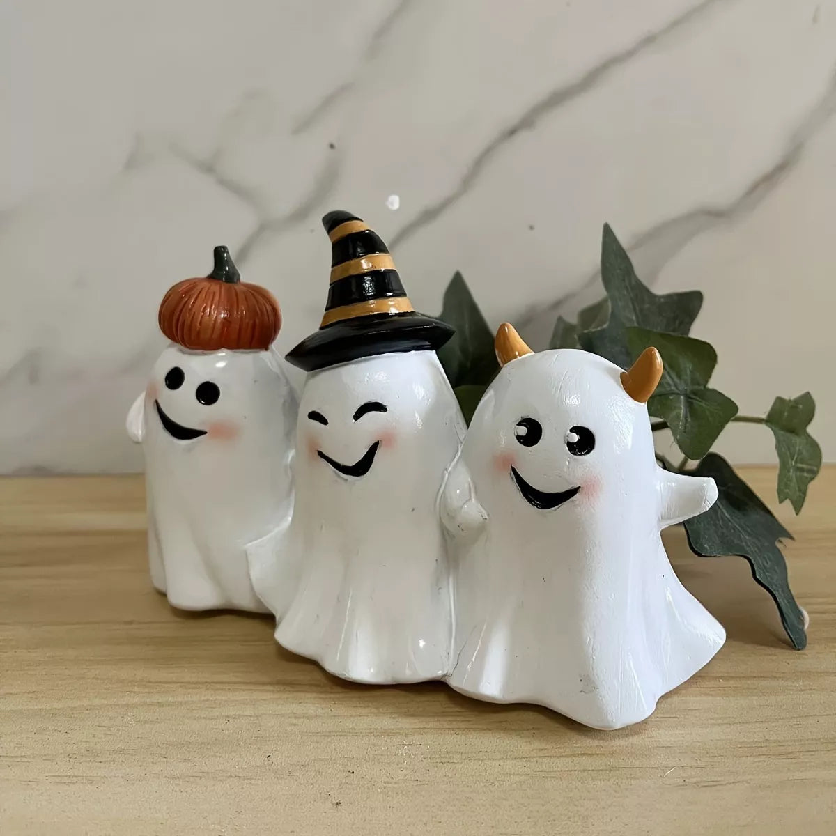 Halloween Ghost Trio Ornament - Lilixa.store