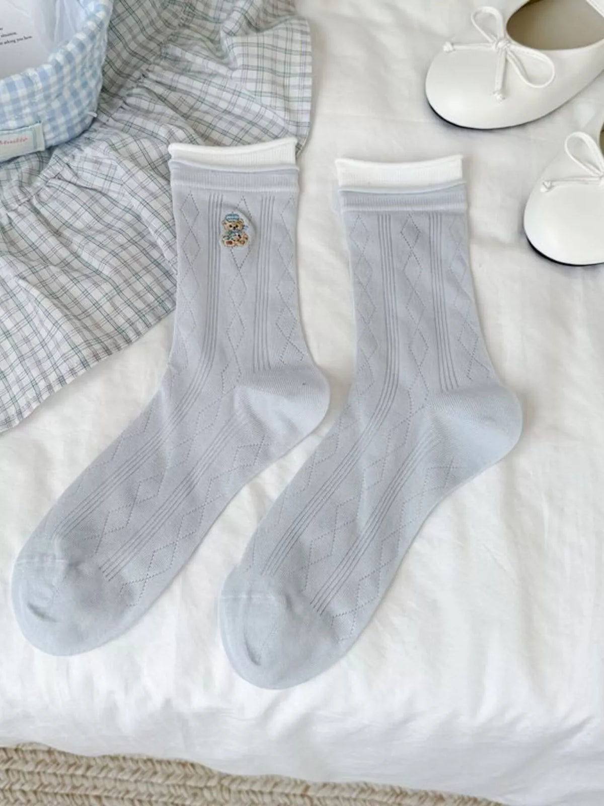 Bear Breathable Crew Socks - Lilixa.store
