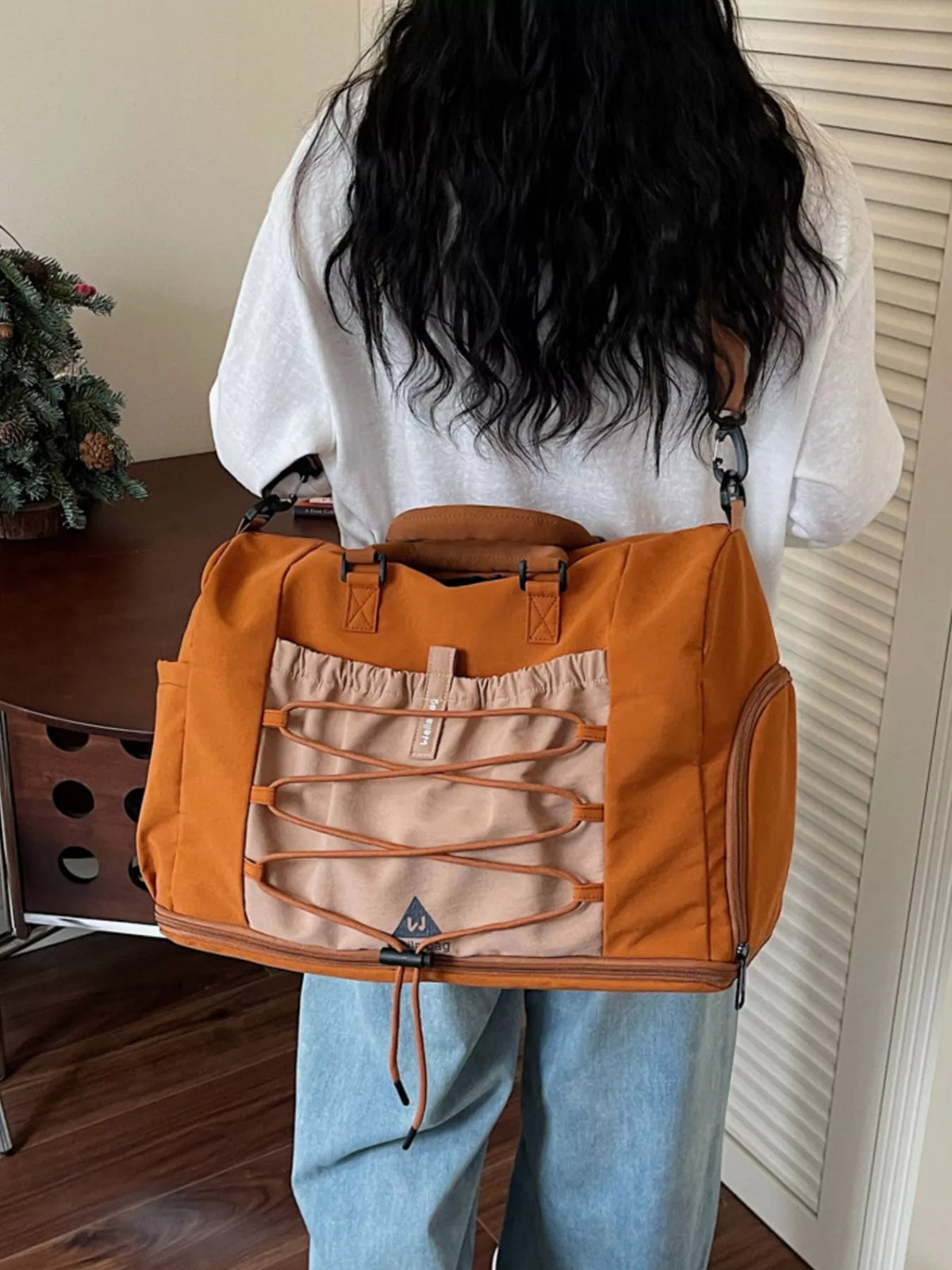 Duffel Bag with Multiple Pockets - Lilixa.store