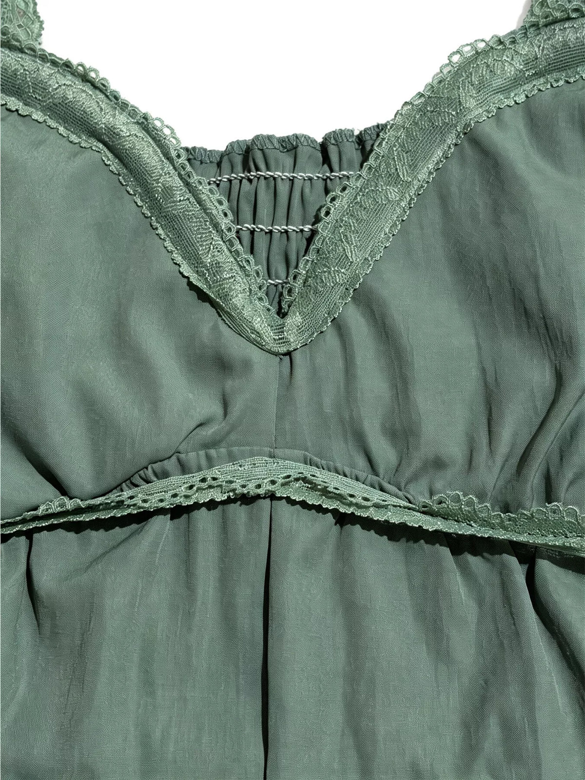 Lace Detail Wide-Leg Jumpsuit