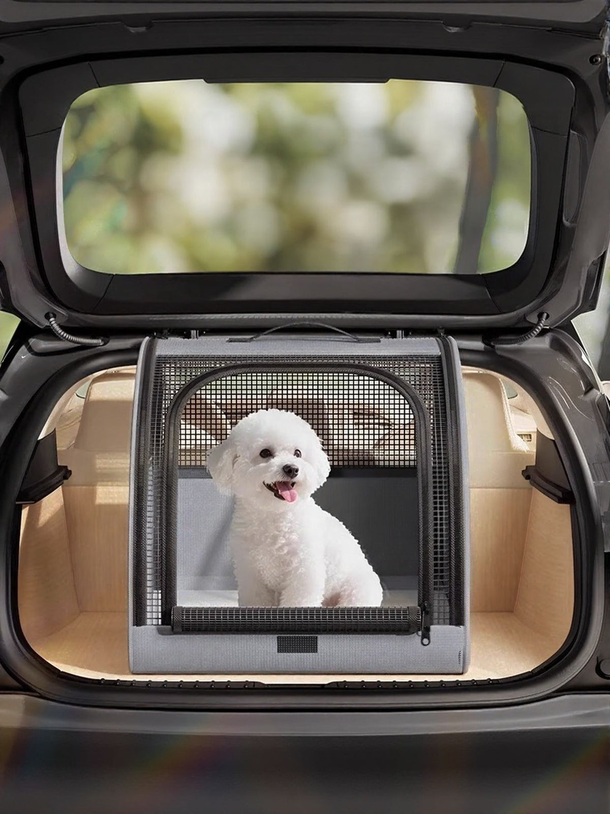 Portable Breathable Car Pet Cage - Lilixa.store