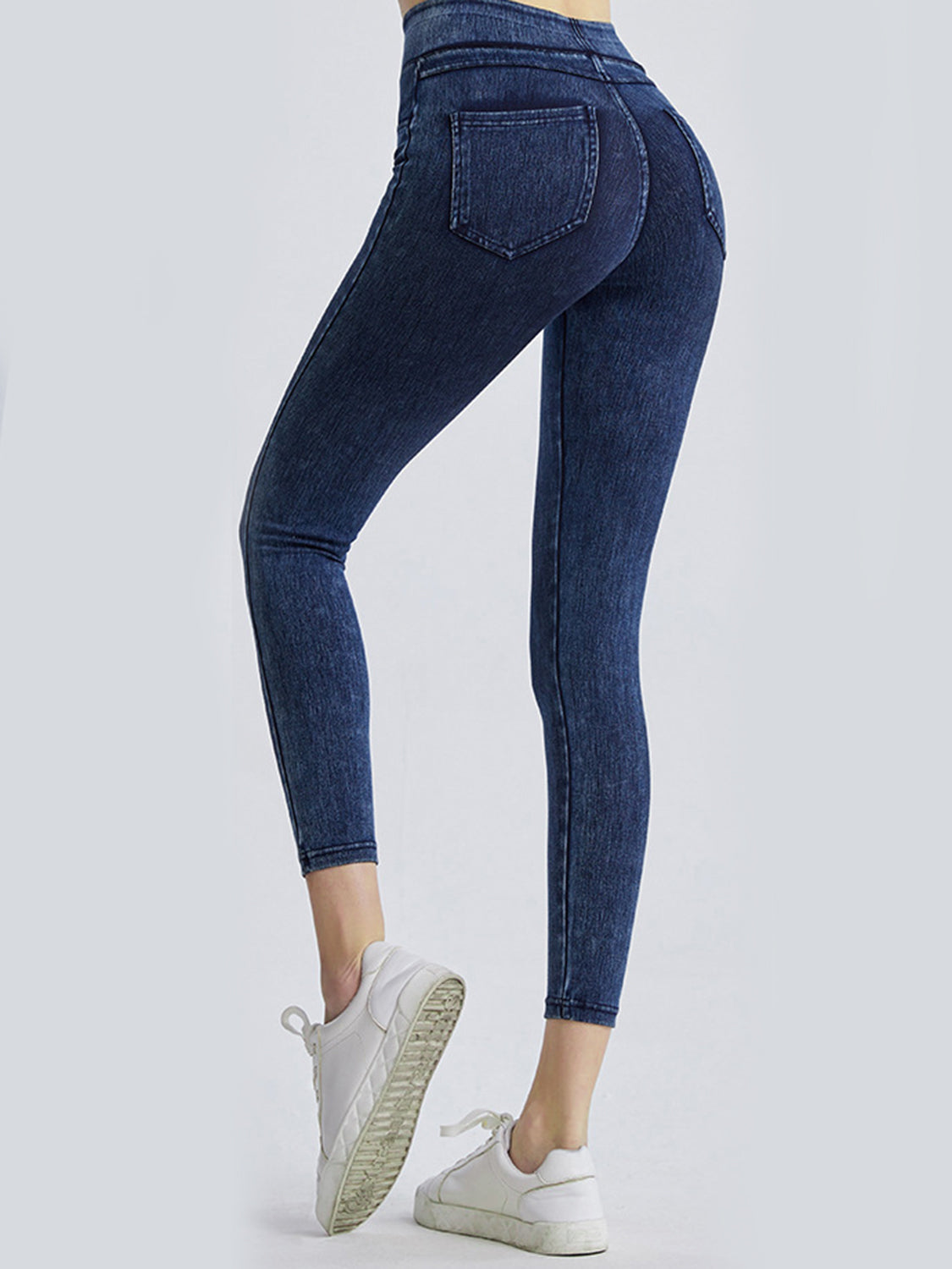 Wide Waistband Sports Leggings - Lilixa.store