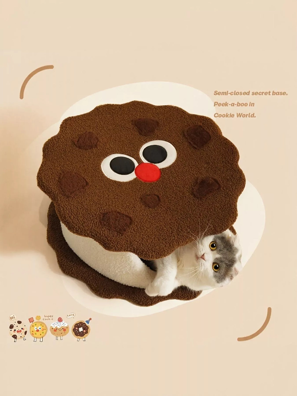 Biscuit Style Pet Nest - Lilixa.store