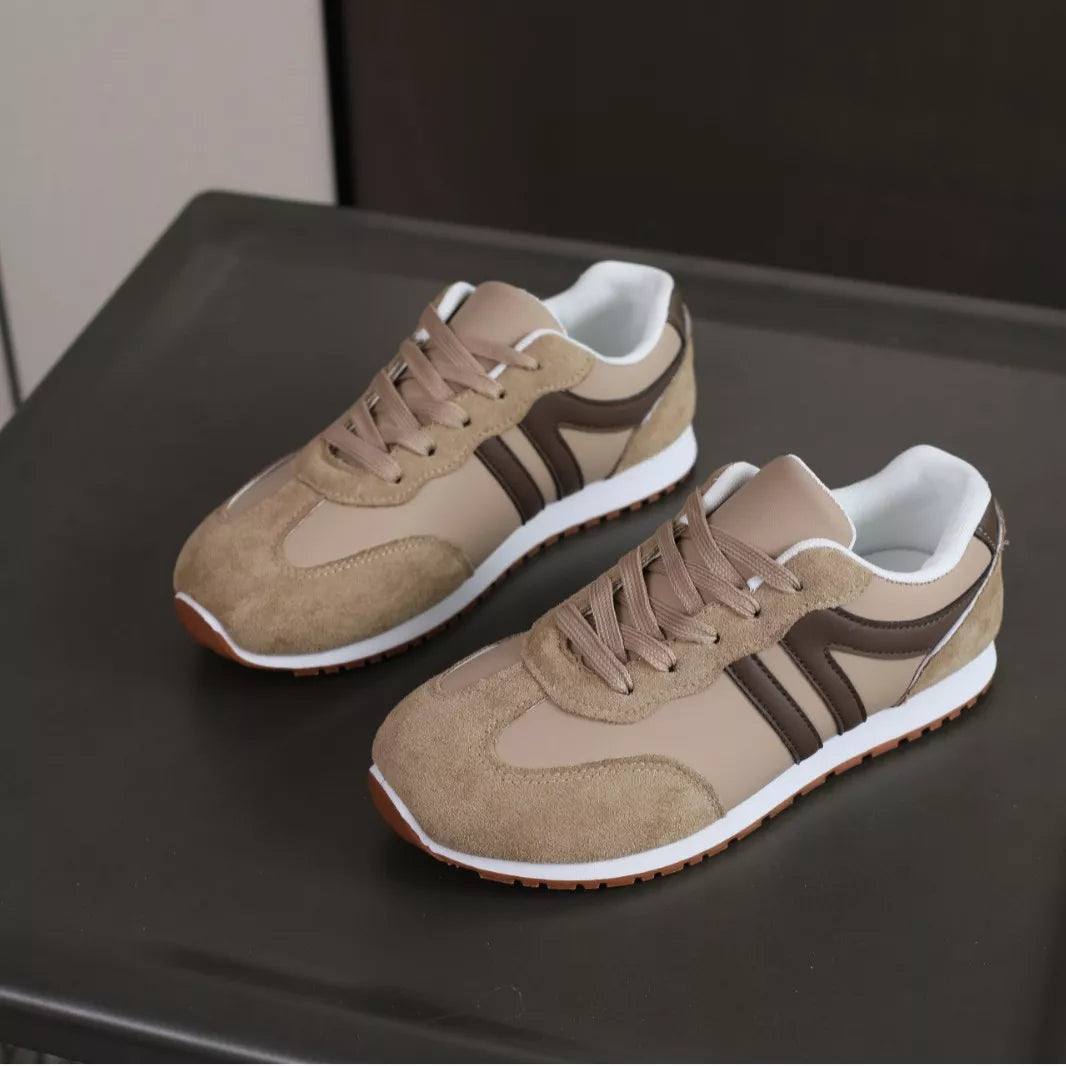 Round Toe Flats Sneakers - Lilixa.store
