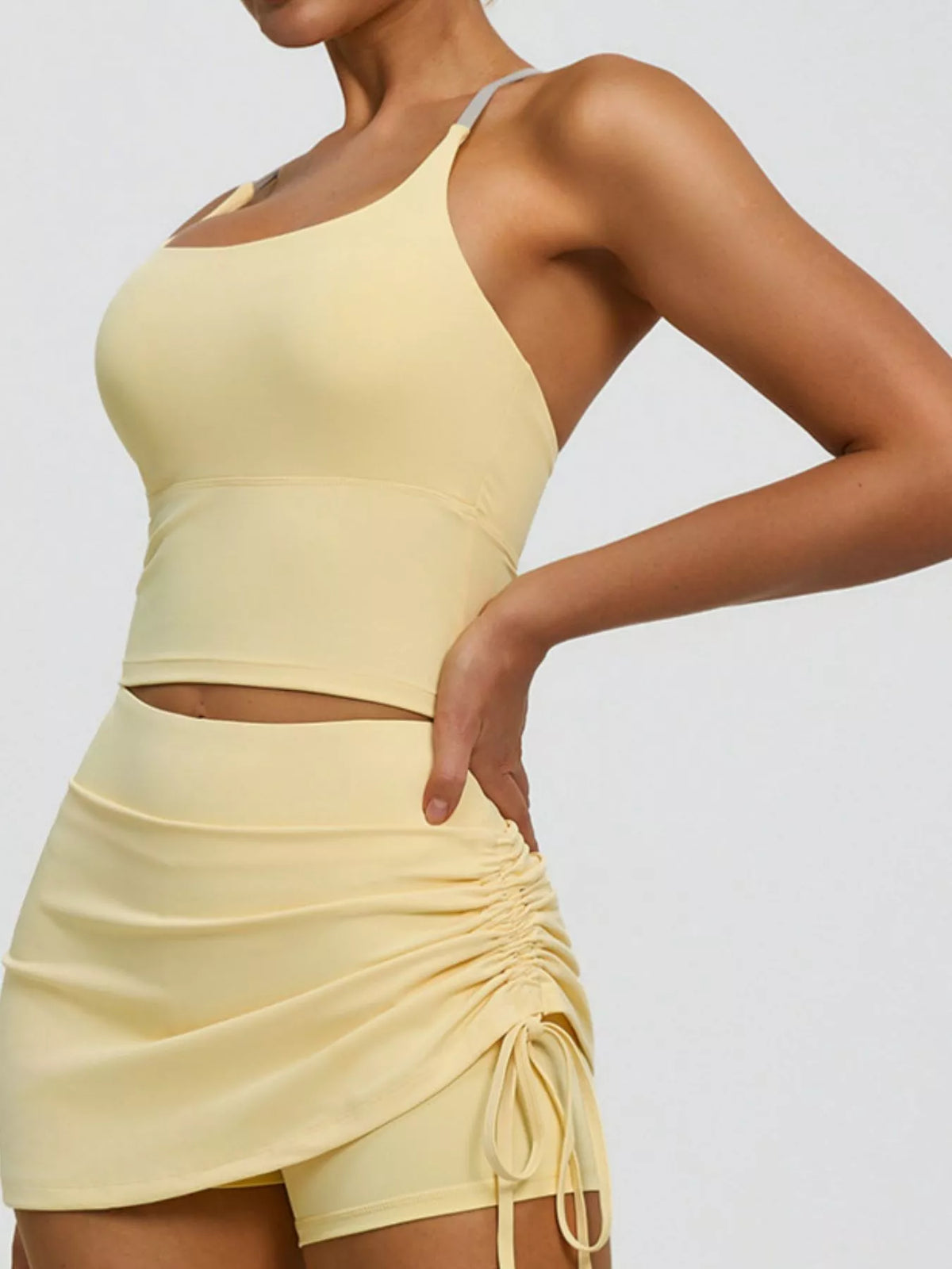 Criss-Cross Back Active Bra, view 2