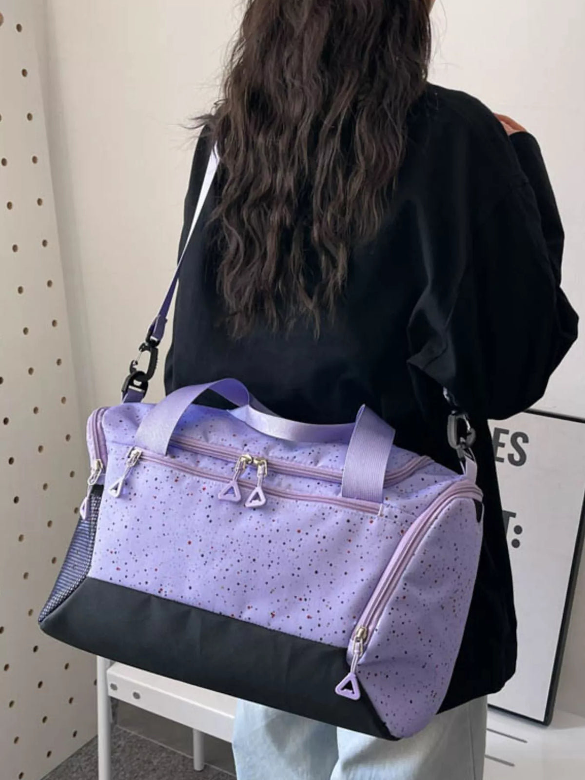 Color Block Travel Bag - Lilixa.store