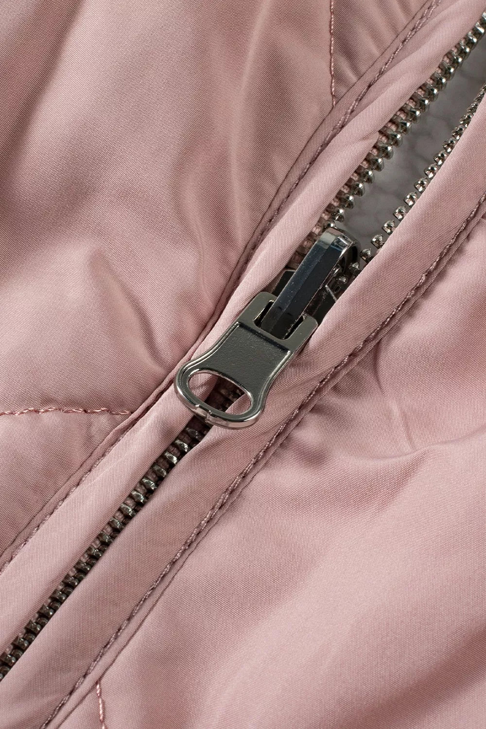 Quilted Sherpa-Lined Vest Coat - Lilixa.store