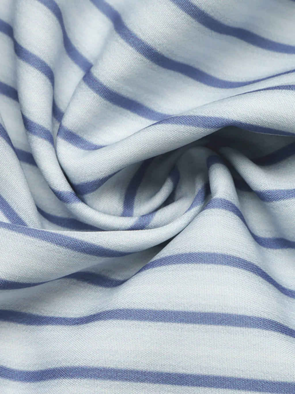 Striped Mandarin Knot Buttons Peplum Hem Shirt - Lilixa.store