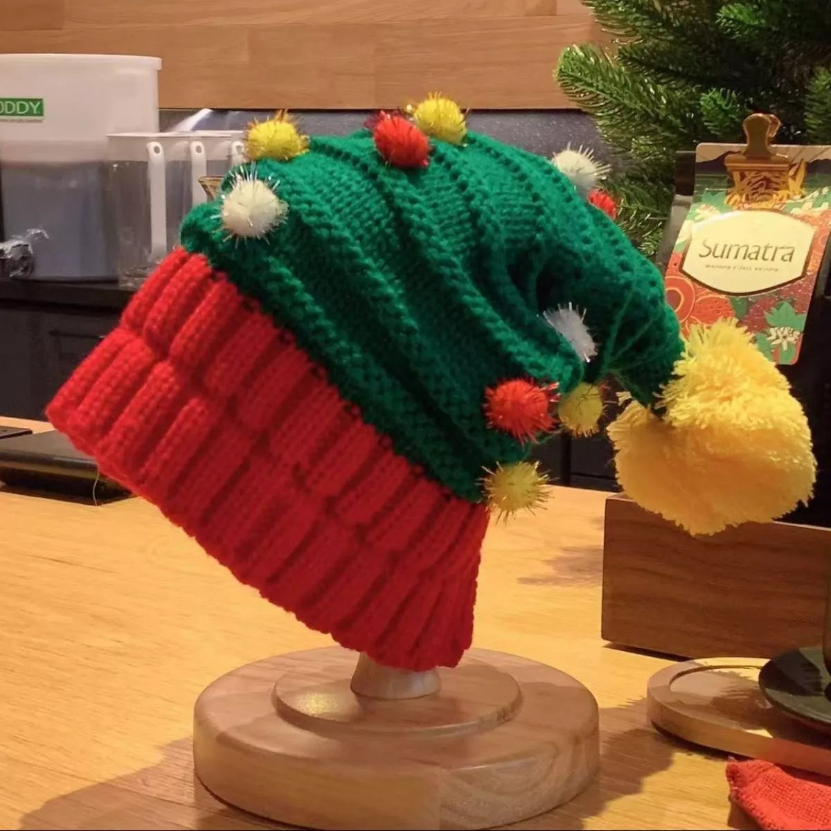 Christmas Knitted Beanie Hat - Lilixa.store