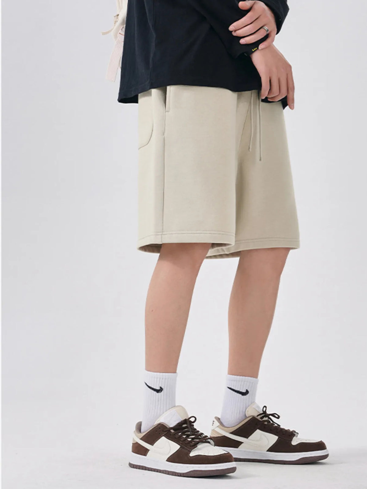 Men's Casual Drawstring Shorts, view 3