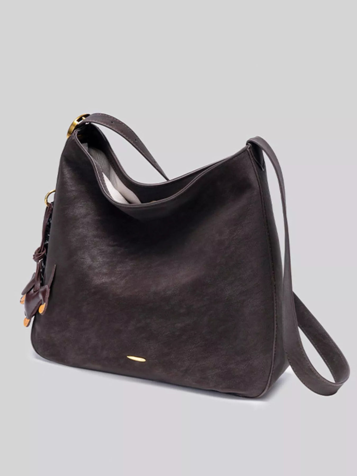 Soft Touch Hobo Shoulder Bag
