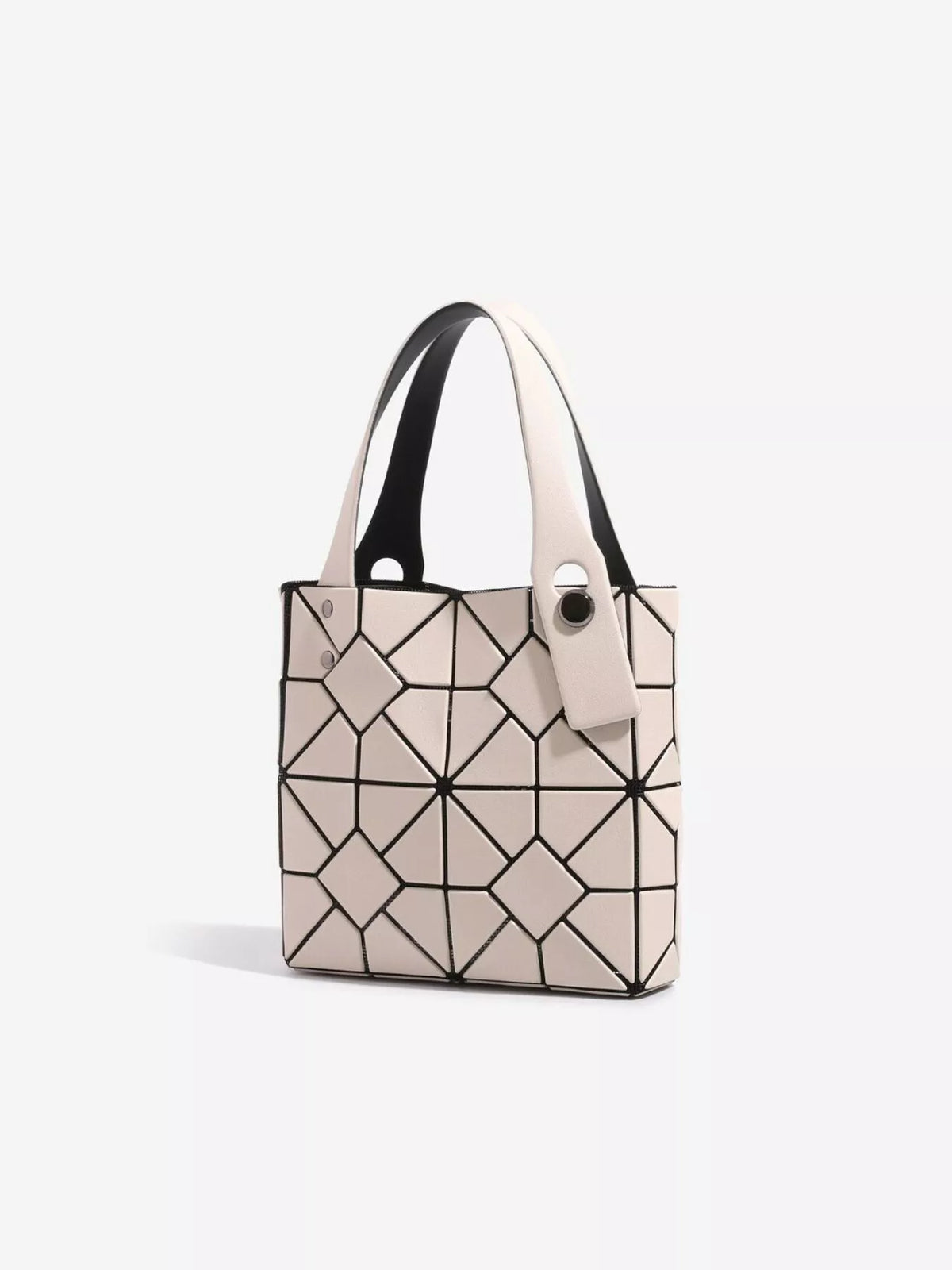 Geometric Matte Modular Handbag