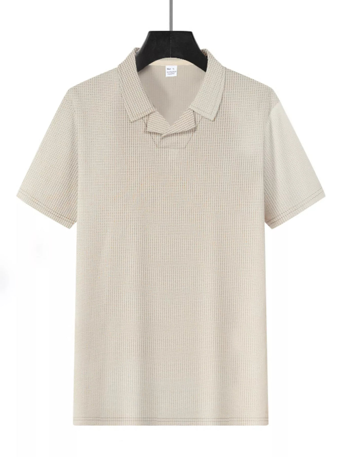 Men's Full Size Casual Short Sleeve Polo and Shorts Set Plus Size - Lilixa.store