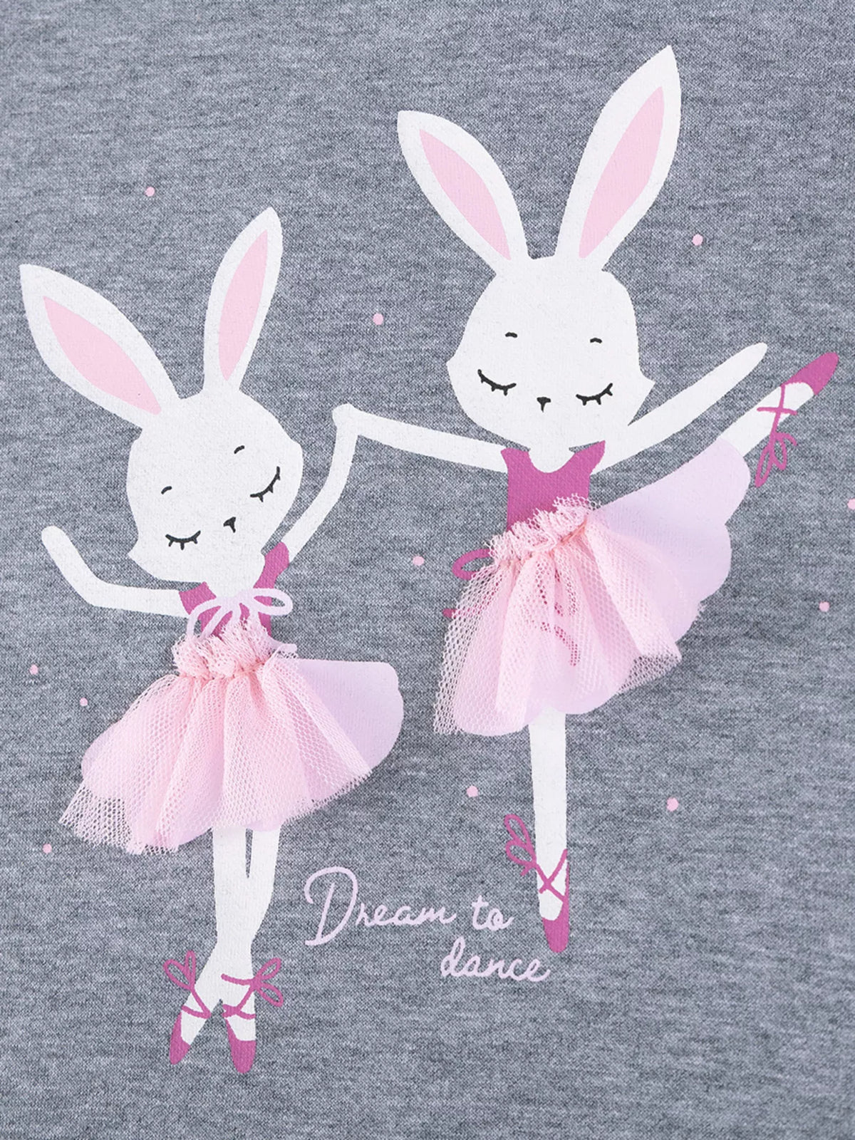 Children's Rabbit Sweatshirt Tulle Tutu Dress - Lilixa.store