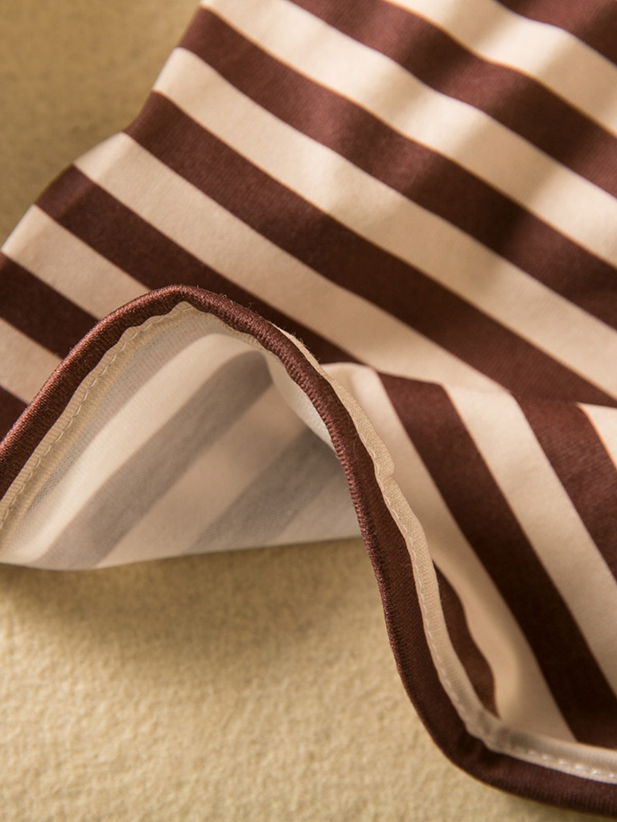 Striped Heart Patch Pet Top