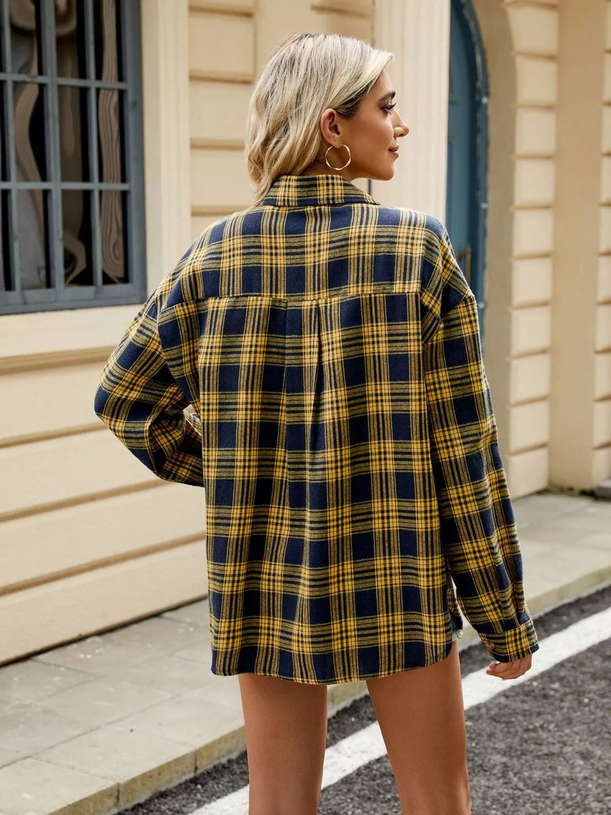 Plaid Button Up Shirt, view 15