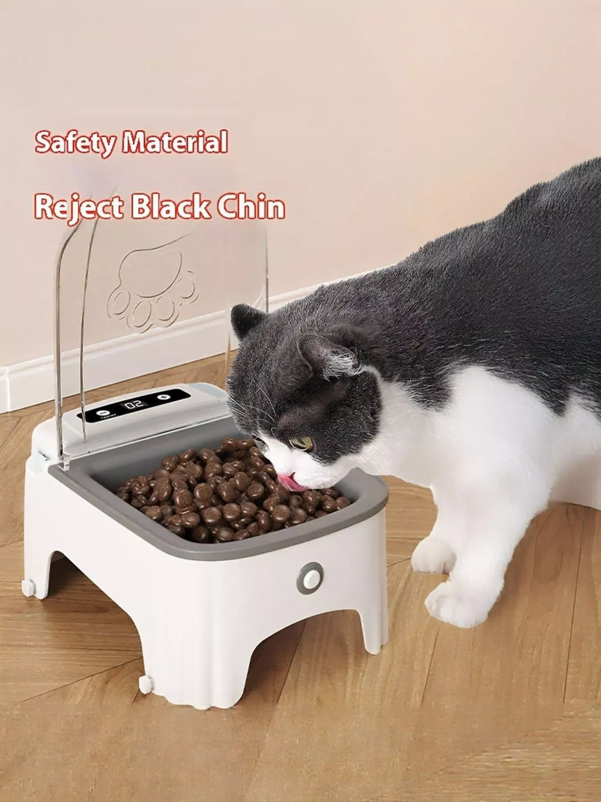Automatic Pet Feeder with Elevated Bowl - Lilixa.store
