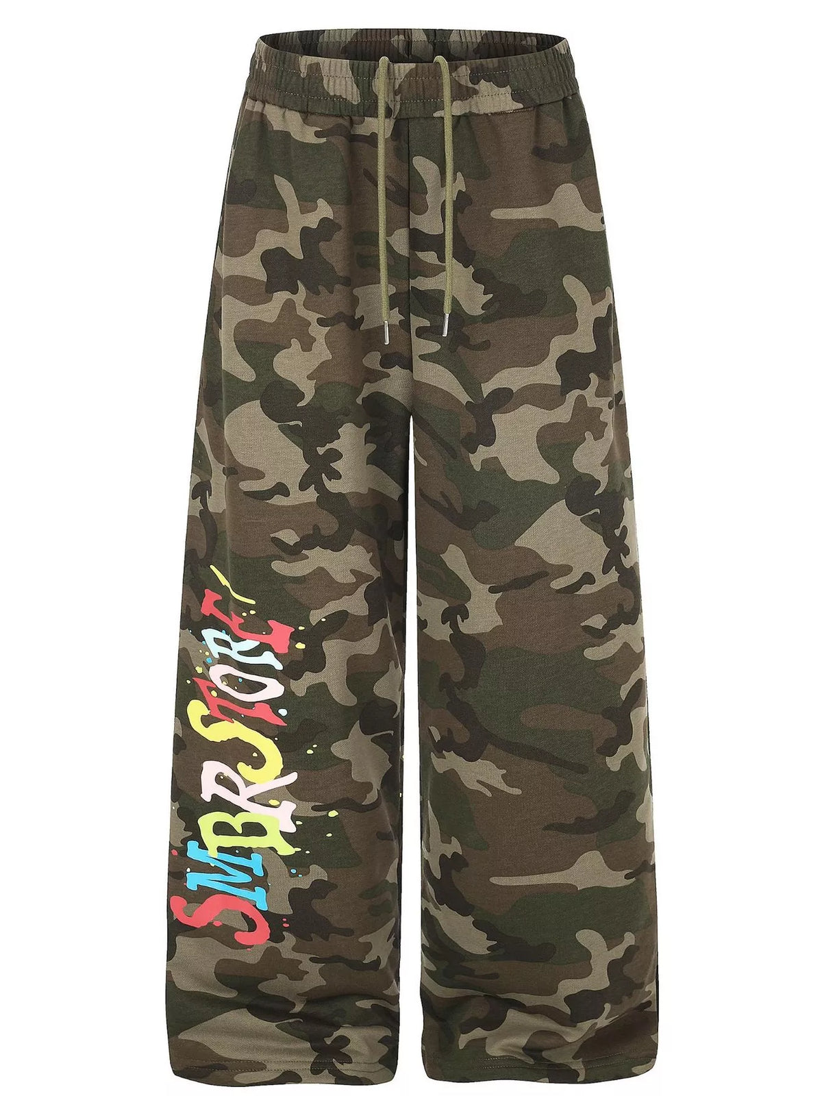 Men's Camouflage Wide-Leg Pants - Lilixa.store