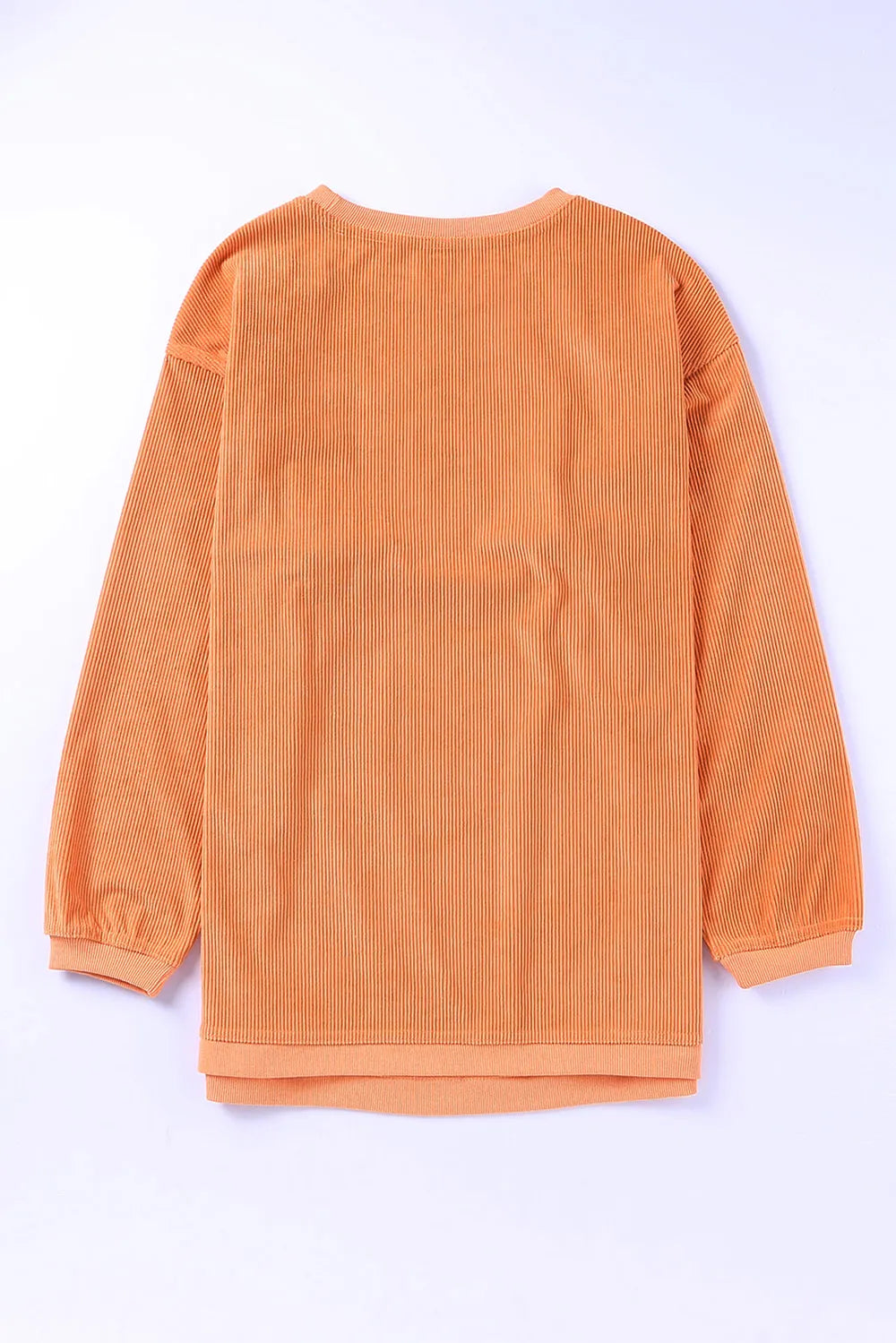 Star Round Neck Long Sleeve Oversize Sweatshirt - Lilixa.store