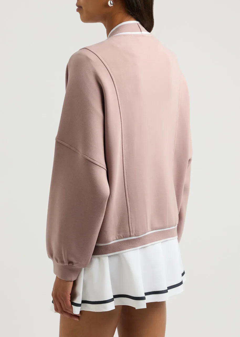 Contrast Trim V Neck Button Up Cardigan - Lilixa.store