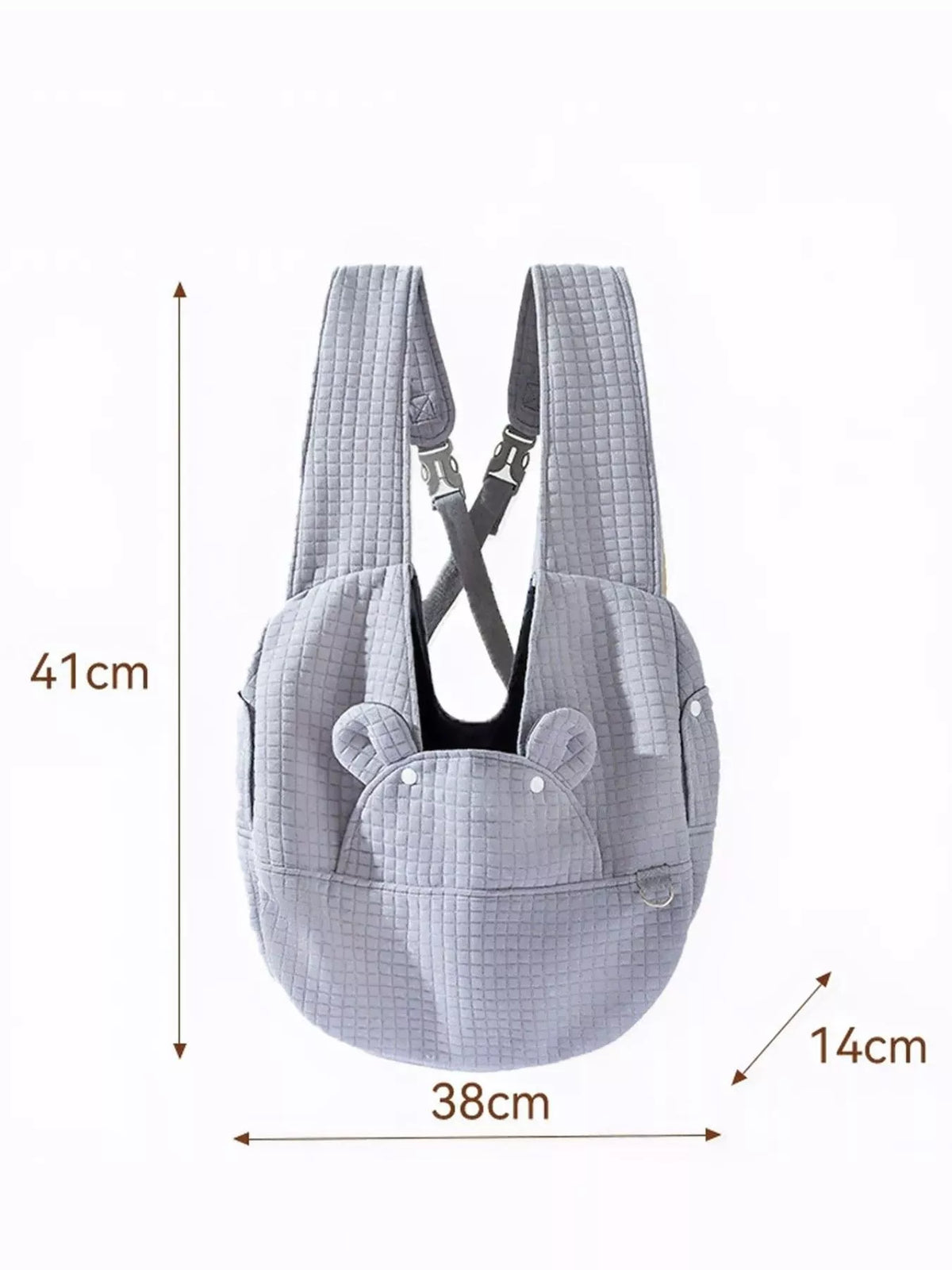 Comfortable Quilted Pet Carrier Sling Bag