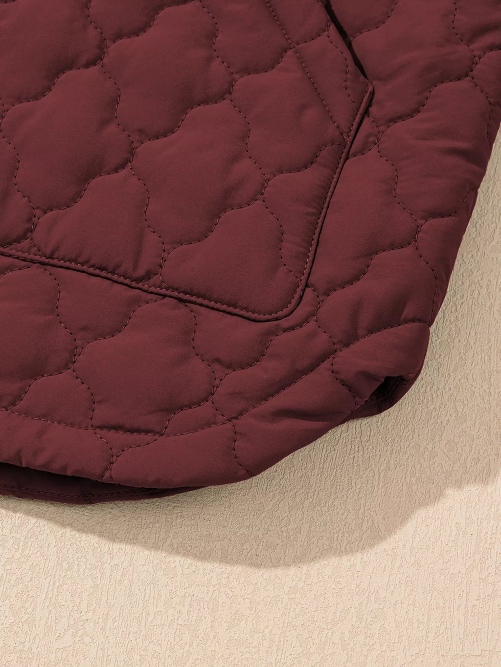 Quilted Snap Down Zip Up Vest Coat - Lilixa.store