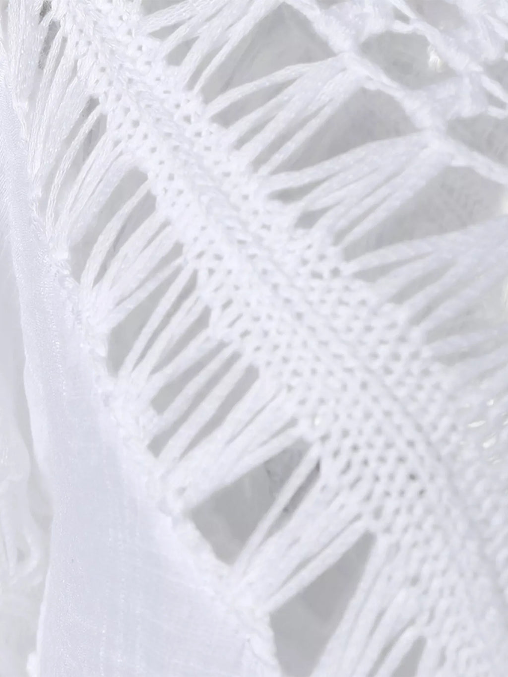 Crochet Trimmed Flowy Cover Up Dress - Lilixa.store