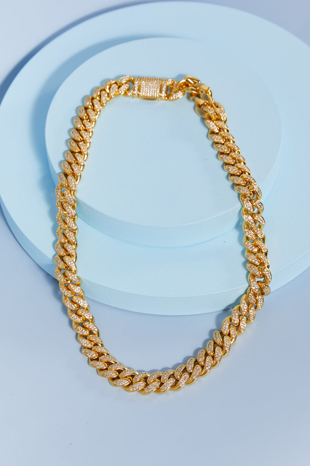 Brass Curb Chain Necklace - Lilixa.store