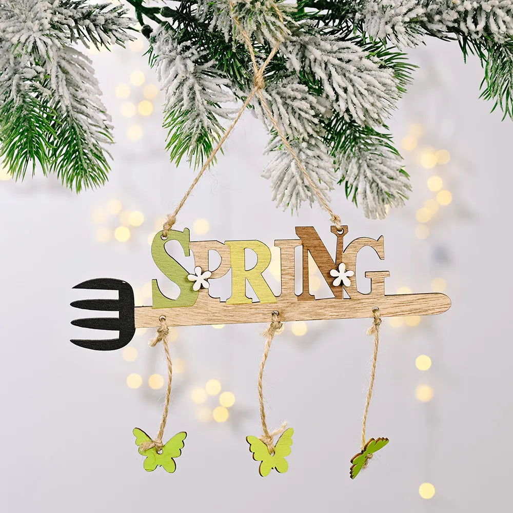 Easter Wooden Hanging Widget - Lilixa.store