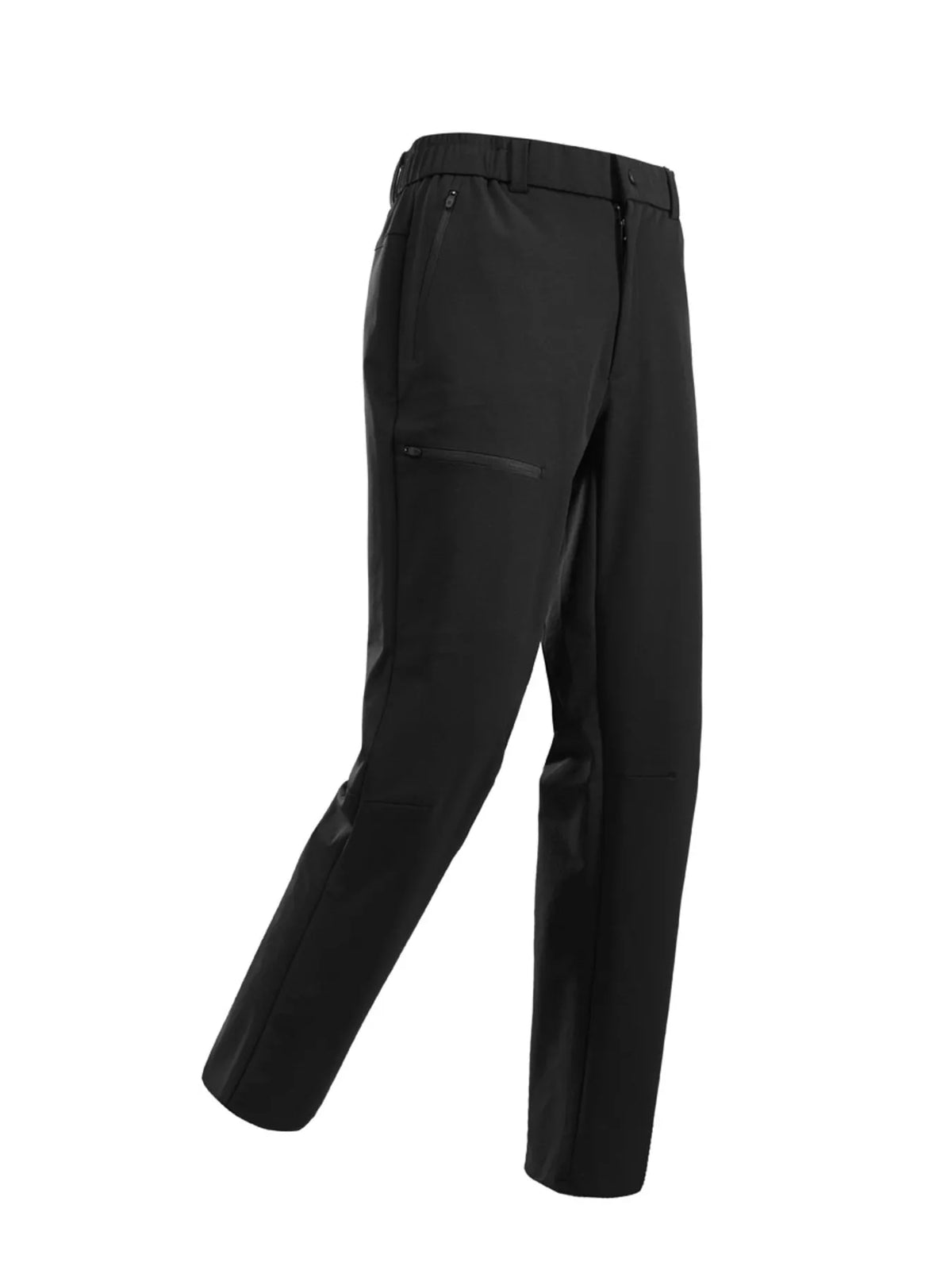 Men's Plus Size Loose Fit Pants in Black