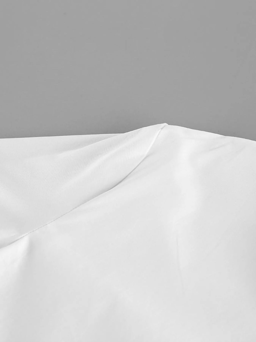 Tie-Waist Detail Wrap-Front Shirt - Lilixa.store