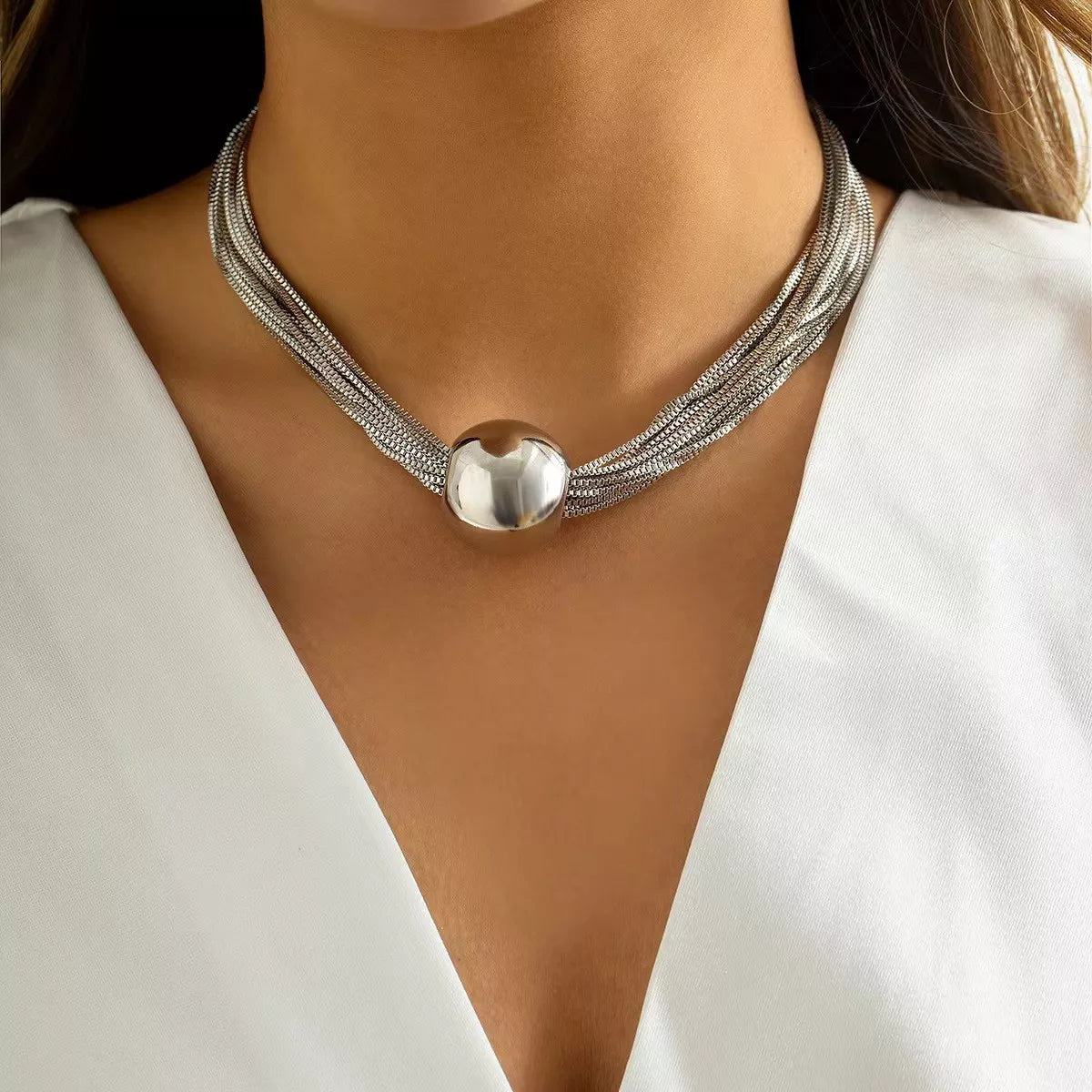 Multi Layered Adjustable Necklace - Lilixa.store