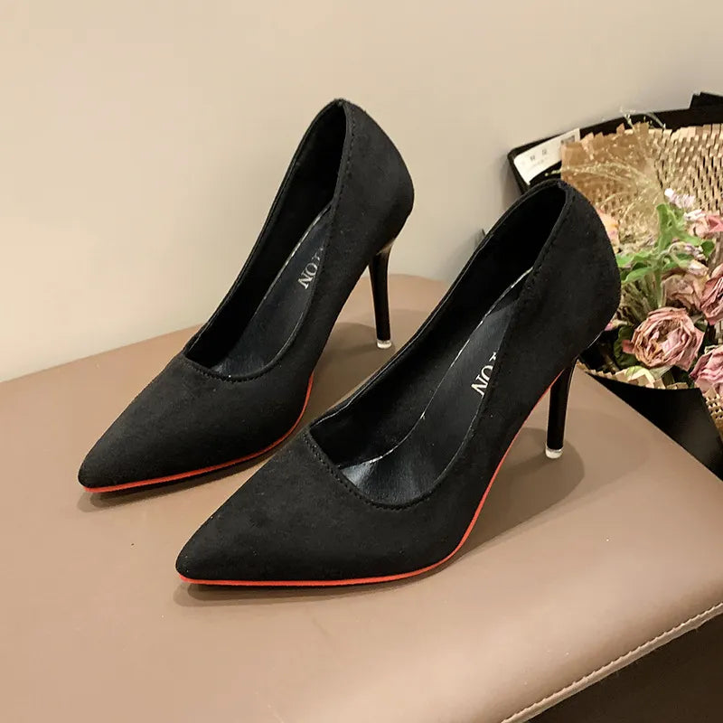 Point Toe Stiletto Pumps - Lilixa.store