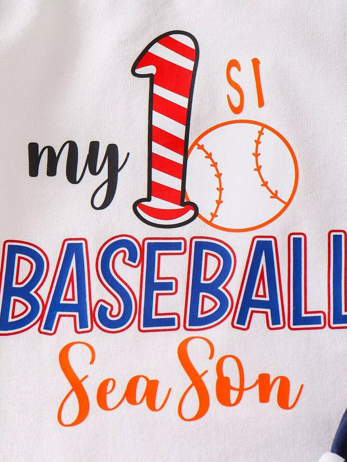 Children's My First Baseball Season Bodysuit and Shorts Set - Lilixa.store