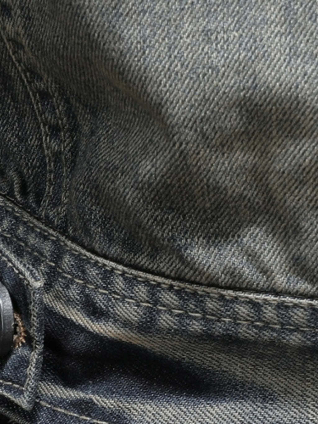 Men's Plus Size Washed Zip Up Denim Jacket with Chest Pockets - Lilixa.store