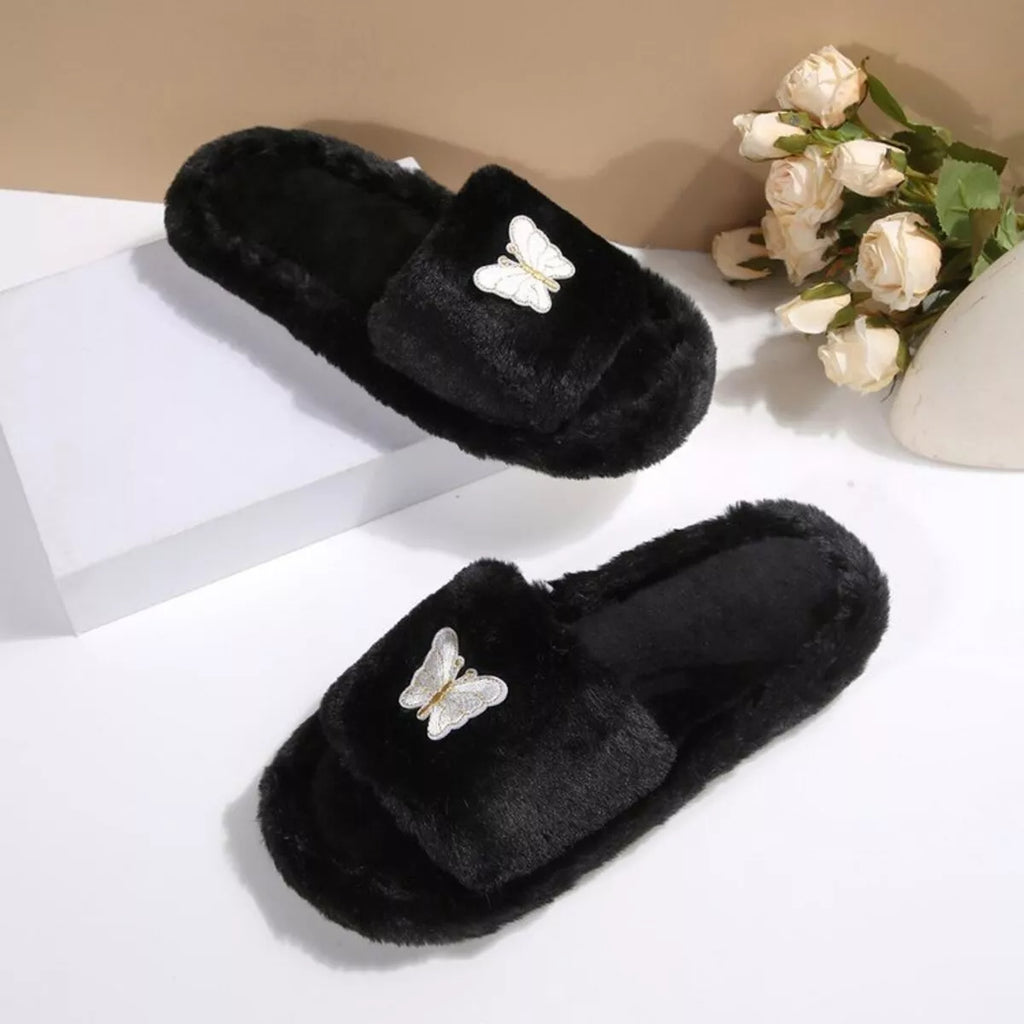 Butterfly Open Toe Slippers - Lilixa.store