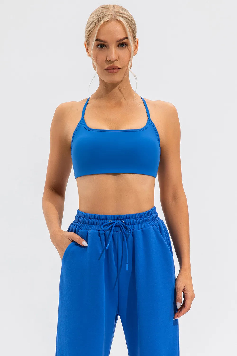 Crisscross Spaghetti Strap Active Cami - Lilixa.store