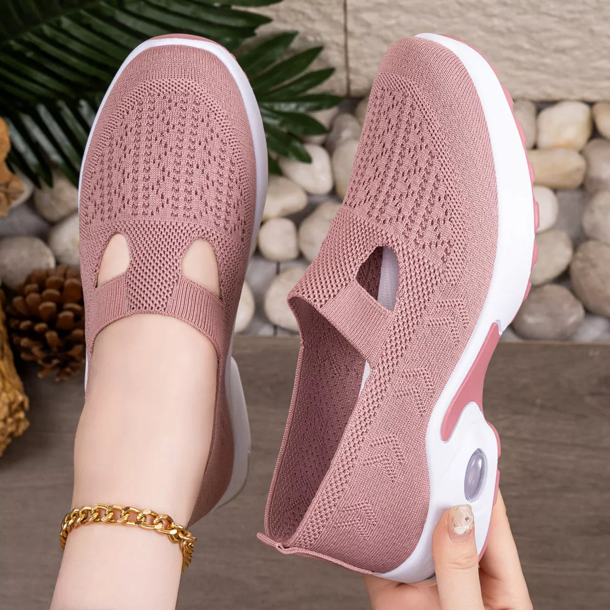 Round Toe Slip-Ons - Lilixa.store